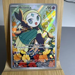 Meloetta EX Full Art 026 Holo Pokemon Black Star Promo - Image 1