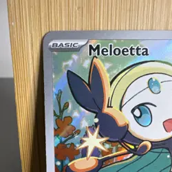 Meloetta EX Full Art 026 Holo Pokemon Black Star Promo - Image 2