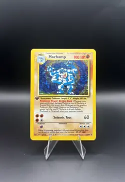 Machamp - 008/102 Holo Rare - Deck Exclusives - WOTC Pokemon TCG - Image 1