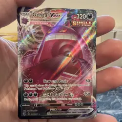 Pokemon Gengar VMAX Ultra Rare Full Art Holo 157/264 Fusion Strike - Image 1