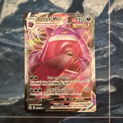 Pokemon Gengar VMAX Ultra Rare Full Art Holo 157/264 Fusion Strike - Image 3