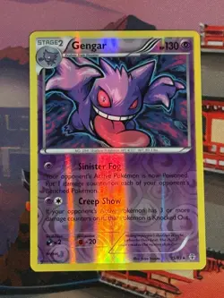 Gengar 35/83 Holo Rare Generations Pokemon Reverse Holo LP - Image 1
