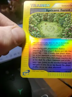 Pokemon Apricorn Forest Aquapolis Reverse Holo 118/147 - Image 4