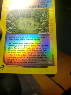 Pokemon Apricorn Forest Aquapolis Reverse Holo 118/147 - Image 5