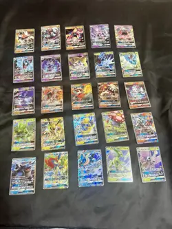 50 GX RR Holo Full Arts Lot Set Pokemon Japanese Cards K52 Mewtwo Rayquaza - Image 3
