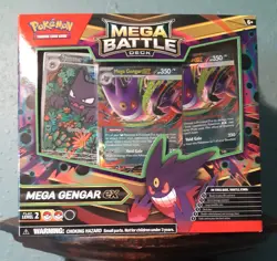 2025 Pokemon Mega Evolution Battle Deck Box GENGAR EX HAUNTER 027 ✅ - Image 2