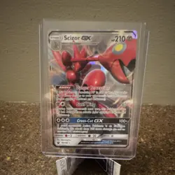 Pokemon TCG Scizor GX Sm-Celestial Storm 90/168 Ultra Rare Holo - Image 1