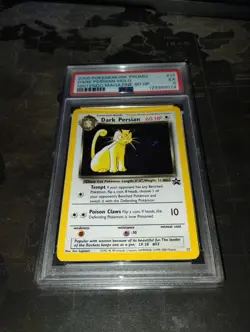 2000 Pokemon General Mills Promo Dark Persian Holo #17 PSA 5 - Image 1