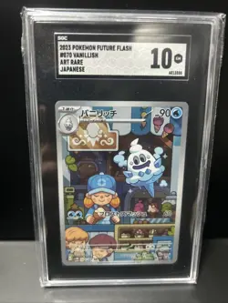 Pokemon Japanese Future Flash #070/066 Vanillish SGC 10 Art Rare,Holo - Image 1
