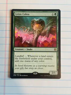 Lotus Cobra (Showcase) Zendikar Rising Magic the Gathering Card - Image 1