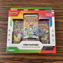 Pokemon First Partner Illustration Collection Series 1 In Hand - Image 1
