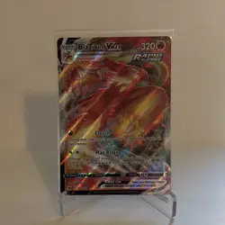Blaziken VMAX Full Art Rapid Strike Holo Ultra Rare 021/198 320HP Pokemon TCG - Image 1