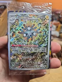 Pokemon TCG Magneton SVP 159 Surging Sparks Promo Sealed NM Mint Fast Shipping - Image 1