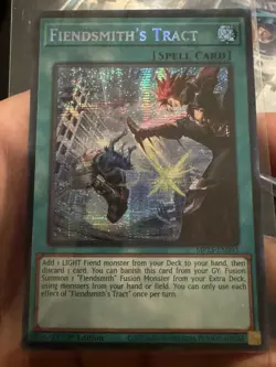 Fiendsmith's Tract MP25-EN093 Yugioh TCG Prismatic Secret Rare NM - Image 1