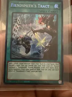 Fiendsmith's Tract MP25-EN093 Yugioh TCG Prismatic Secret Rare NM - Image 5