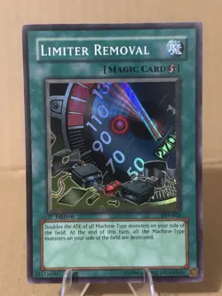 Yu-Gi-Oh PSV-064 Limiter Removal Super Rare 1st Edition NM - Image 1