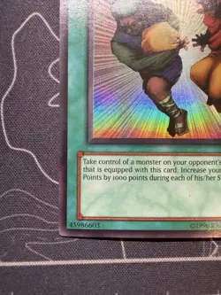 Yugioh Snatch Steal DB1-EN021 Unlimited Edition Ultra Rare NM/LP - Image 4