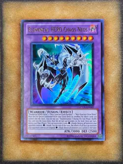Yugioh Elemental HERO Chaos Neos LCGX-EN065 Ultra Rare NM - Image 1