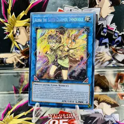 Yugioh Aussa the Earth Charmer, Immovable RA04-EN078 Secret Rare 1st Near Mint - Image 1