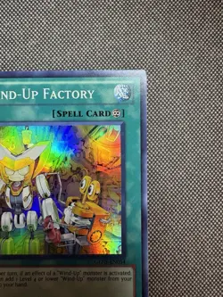 Yugioh Wind-Up Factory GENF-EN054 Super Rare LP - Image 3