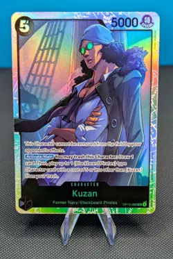 Kuzan 🏴‍☠ SR OP10-082 One Piece OP10 Royal Blood NM - Image 1