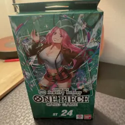 One Piece Green Starter Deck 24 Jewelry Bonney ST-24 OP-11 Booster Pack New - Image 1