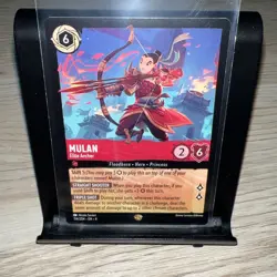 2024 Disney Lorcana - Ursula's Return 4 Legendary Mulan Elite Archer #114 - Image 1
