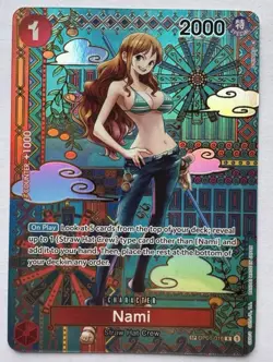 One Piece TCG Nami SP Rare Card OP01-016 Awakening of the New Era - Image 1