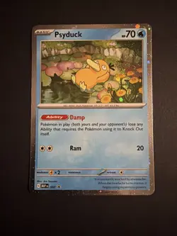 Psyduck Mega Evolution Promos 007 Cosmos Holo Pokemon TCG Card NM/M - Image 1