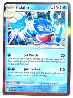 Pokemon Palafin Rare + FREE extra Rare card! - Image 1