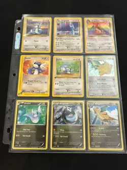 Huge Collection Binder Lot 90 Pokemon Cards WOTC-XY Vintage Dratini, Dragonite - Image 1
