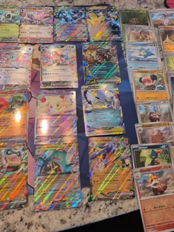 Pokemon Card Lot 638 Total, Full Art, Holos, Reverse Holos, Poke Balls, Promos - Image 4