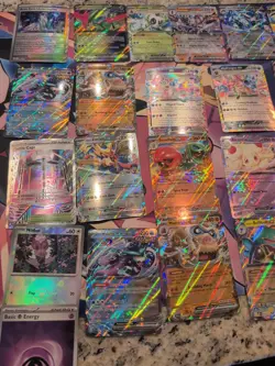 Pokemon Card Lot 638 Total, Full Art, Holos, Reverse Holos, Poke Balls, Promos - Image 5
