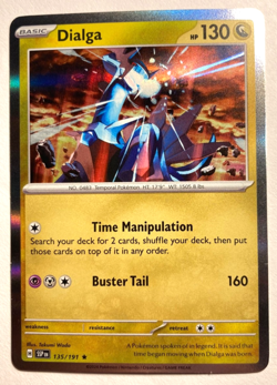 Pokemon Dialga Rare + FREE extra Rare card! - Image 1