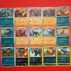 X15 Houndour Houndoom pokemon cards mixed Lot English Fire & Dark collection. - Image 1