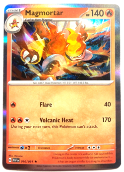 Pokemon Magmortar Rare + FREE extra Rare card! - Image 1