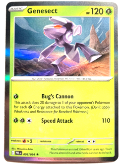 Pokemon Genesect Rare + FREE extra Rare card! - Image 1