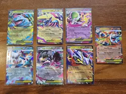 Pokemon TCG Mega Ex Evolution Card Lot Of 7 (Venusaur, Latias, Gardevoir, More) - Image 1