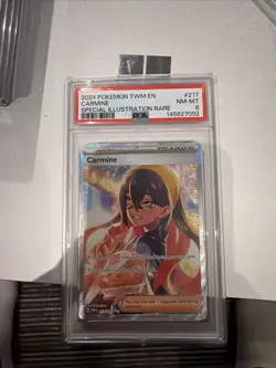Pokemon TCG Carmine Card 217/167 Sir Twilight Masquerade PSA 10 - Image 1