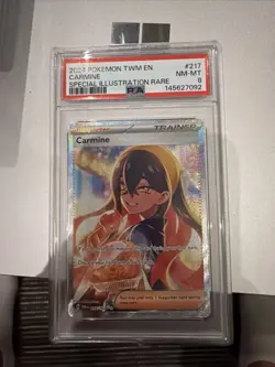 Pokemon TCG Carmine Card 217/167 Sir Twilight Masquerade PSA 10 - Image 2