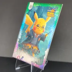 2025 Pikachu Cosplay HARRY POTTER Pokemon Card 92 - Image 4