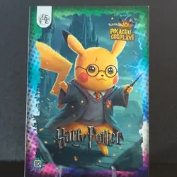 2025 Pikachu Cosplay HARRY POTTER Pokemon Card 92 - Image 5