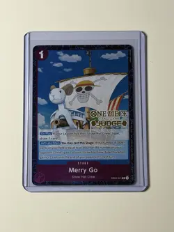 Merry Go (Judge Pack Vol. 7) EB02-041 One Piece Promotion Cards Foil Judge Stamp - Image 1