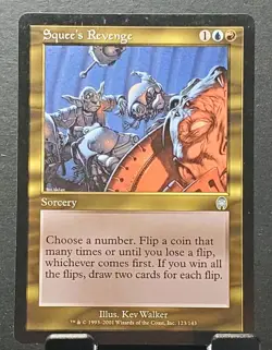 MTG 123/143 SQUEE'S REVENGE Apocalypse Uncommon Sorcery card⚔NM/MT - Image 1