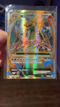 Mega Charizard EX - 101/108 - Pokemon Evolutions XY Full Art Ultra Rare Card LP - Image 3