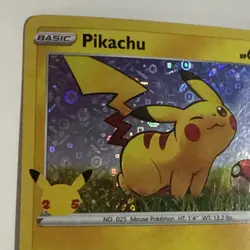 Pikachu - (General Mills) SWSH039 Miscellaneous Cards & Products Holo - Image 2