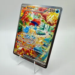 Pokemon Keldeo 167/086 White Flare Illustration Rare IR Holo TCG Card - Image 3