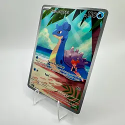 Pokemon Lapras 194/182 Destined Rivals Illustration Rare IR Holo TCG Card - Image 2