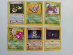 Pokemon TCG Team Rocket Set of 8 Uncommon, 24 Common total 33 cards - Image 4
