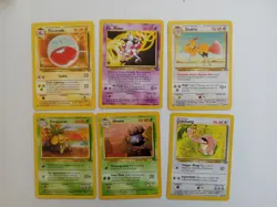 Pokemon TCG Jungle Set: Set of 2 Rare, 12 Uncommon, 16 Common (30 cards) - Image 1